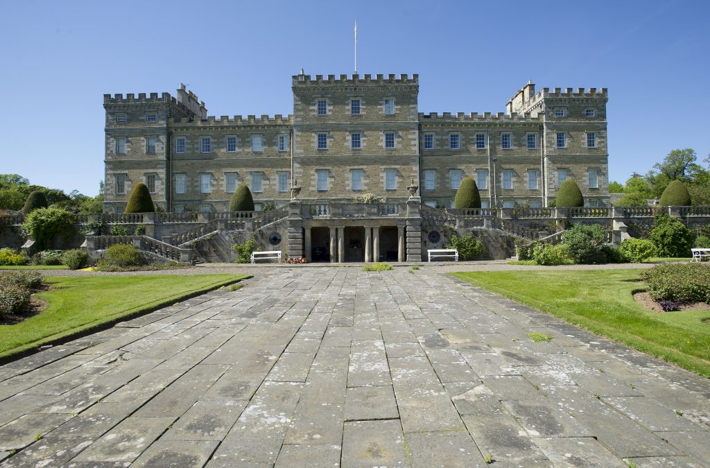 The front of Mellerstain house.